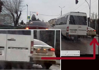 Глава Дубовского района прокатывает казенные средства в выходной день в Волжском