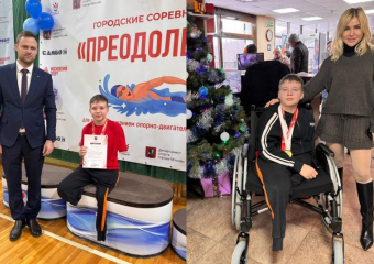 Влад Синилкин выполнил норматив КМС и занял 3 первых места в соревнованиях по плаванию