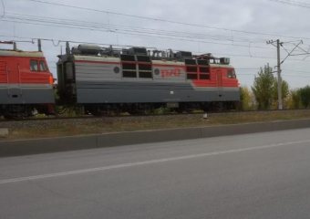 На острове Зеленом функционировала железнодорожная станция