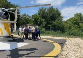 Воздушную помощь за год получили сотни пациентов в Волгоградской области