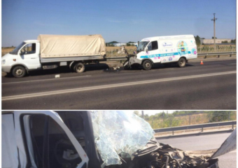 В Волгограде «ГАЗель» врезалась в авто на «аварийке»: есть раненые 