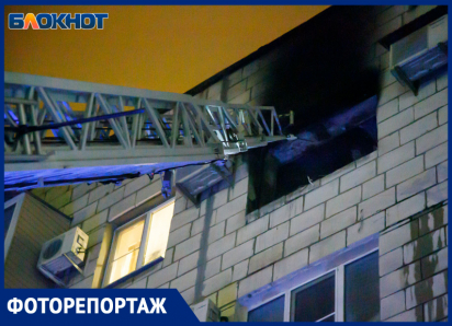 Репортаж с места ЧП в 5-этажке Волжского: все, что известно о погибшем и пожаре