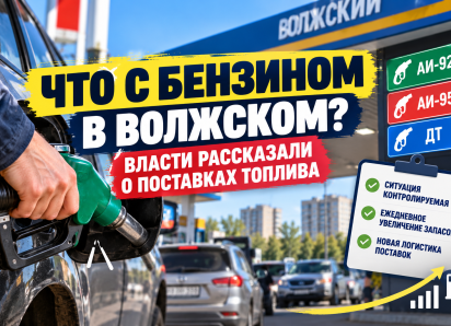 Что происходит с бензином в Волжском: власти рассказали о поставках топлива на АЗС
