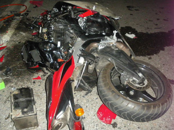 Под Волгоградом погиб водитель мотоцикла и18 летний пассажир
