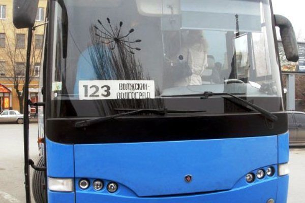 В Волгограде конечную 123 автобуса вернут на прежнее место