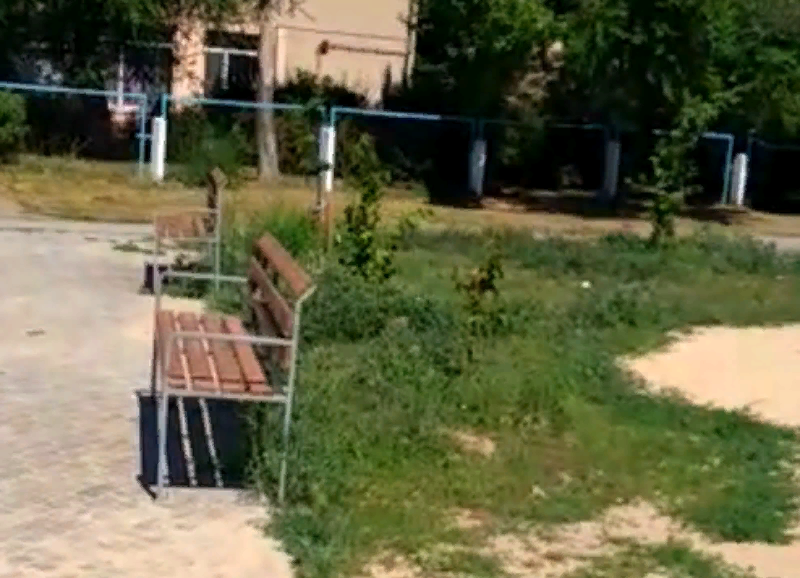 «Безобразие» возле 28 школы волжанка сняла на видео