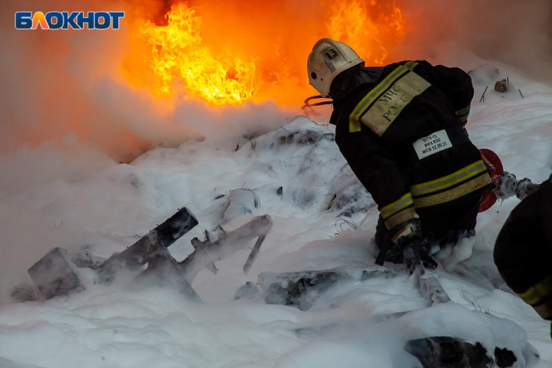 Мужчина сгорел в пожаре близ Волжского