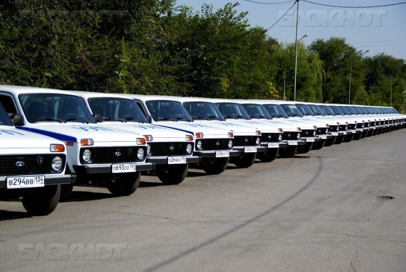 50 участковых Волгоградской области получили новые авто