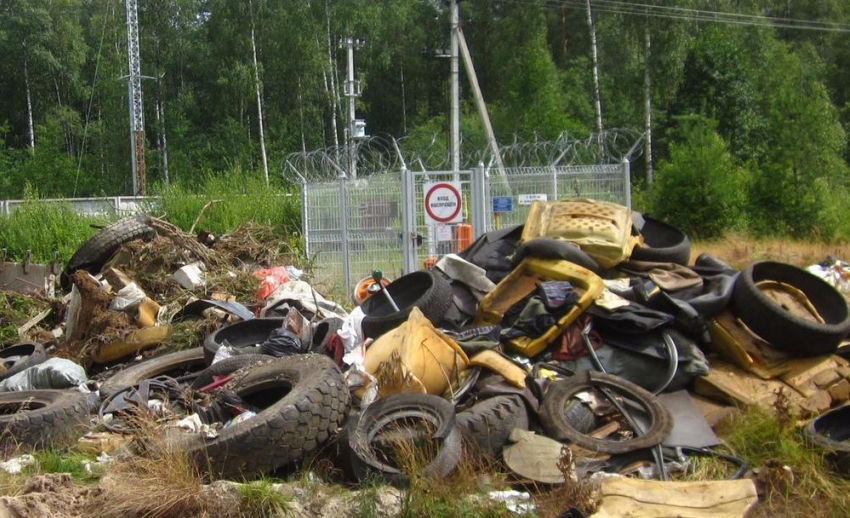 Волжское предприятие ответит в суде за свалку резиновых отходов