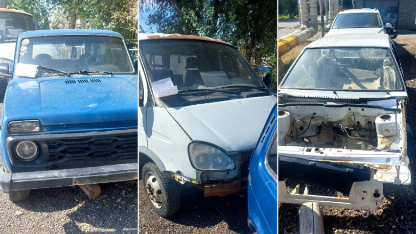 В Волжском нашли три автомобиля-призрака