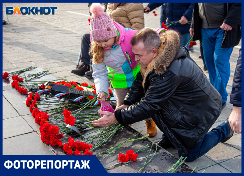 Как прошла 79-я годовщина Сталинградской победы в Волжском: фоторепортаж