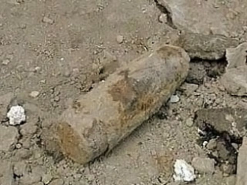 В Волгограде обнаружили снаряд и 4 мины военных лет