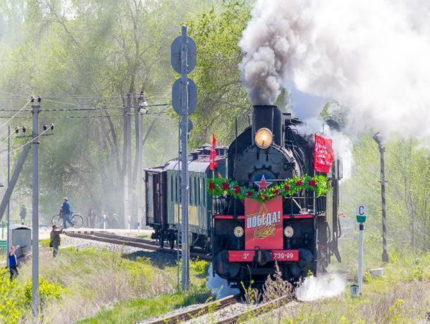 Волжане первыми встретят ретро-проезд «Воинский эшелон"