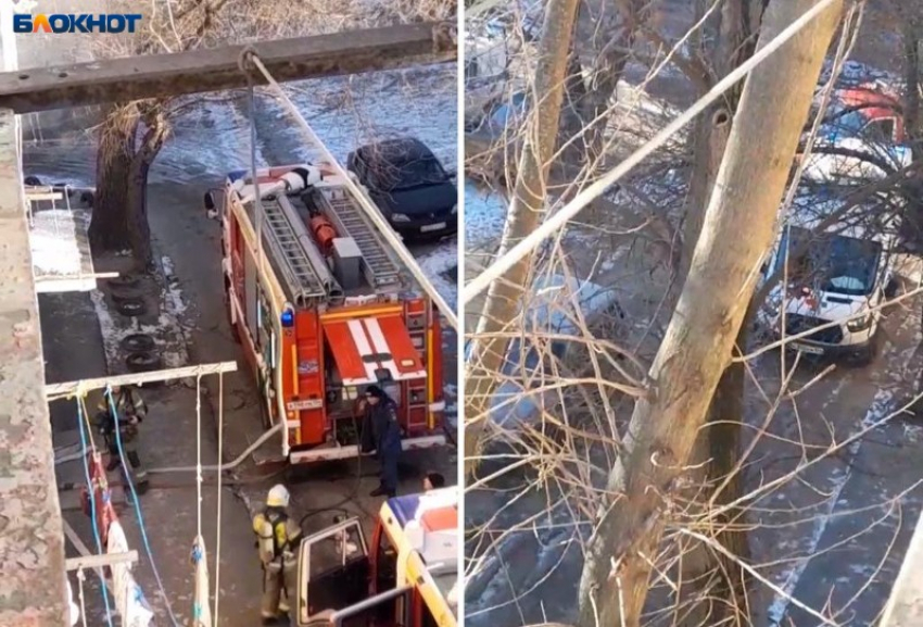 Утро в Волжском началось со скорых, пожарных и спасателей на Камской