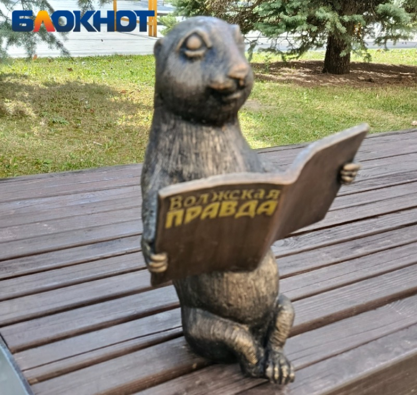 В Волжском похитили бронзового суслика