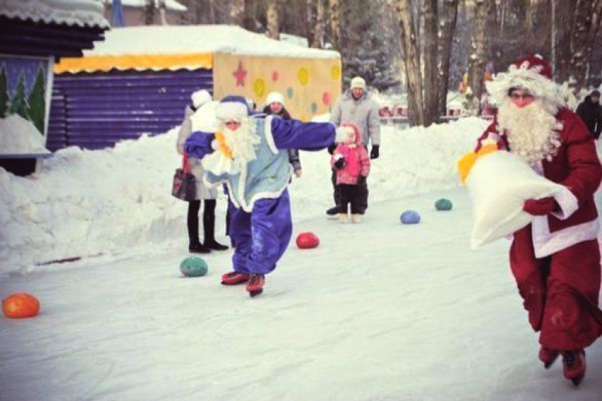 В Волжском состоится забег Дедов Морозов на коньках