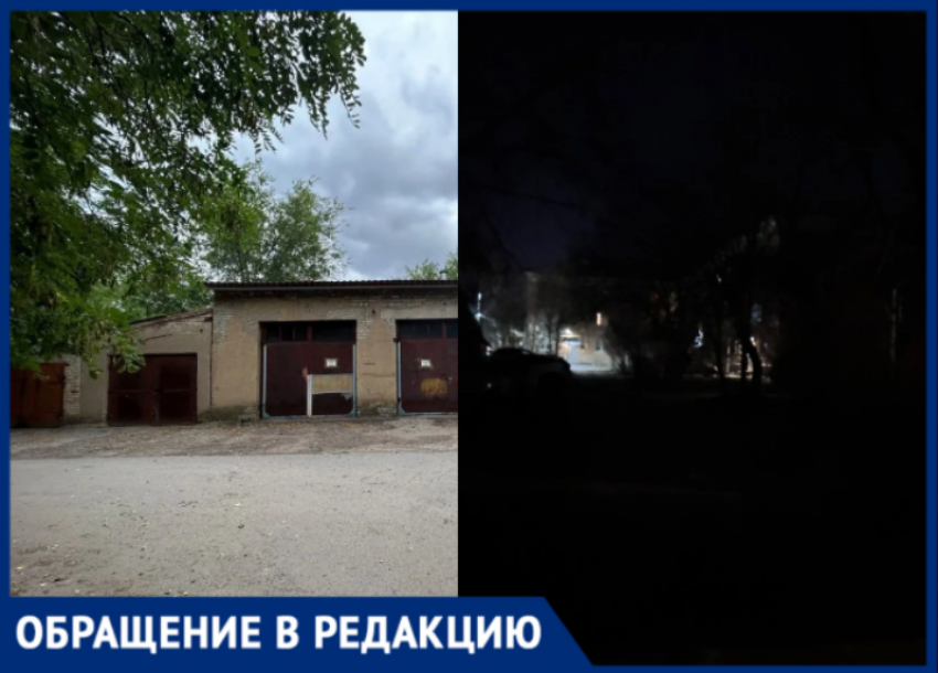 Безопасность «не предусмотрена»: волжане не могут добиться установки фонаря в темном дворе, где гуляют дети