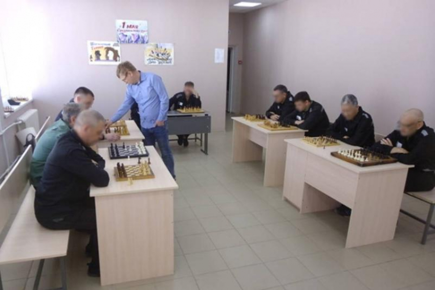 В исправительной колонии № 12 в Волжском прошел шахматный турнир