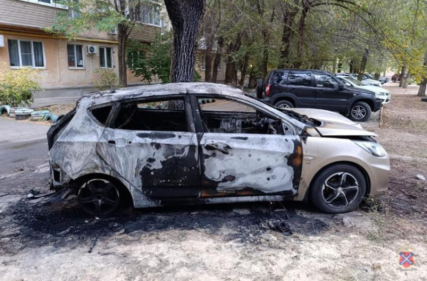 Полиция задержала подозреваемых в дерзком поджоге «Хендэ Солярис» в Волжском 