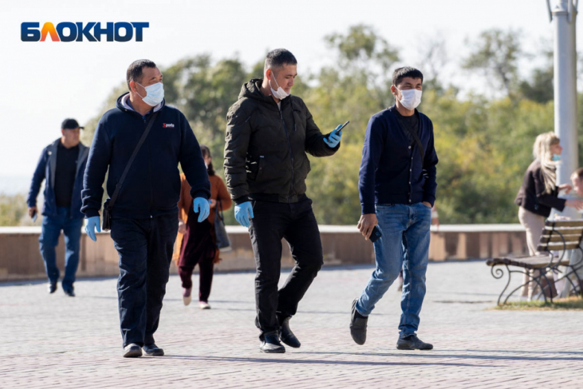 В Волгоградской области зафиксировали рекордное число заболевших от COVID-19