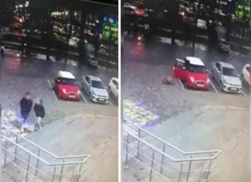 В Волжском подростки пытались вскрыть машину, пока внутри находился человек: видео