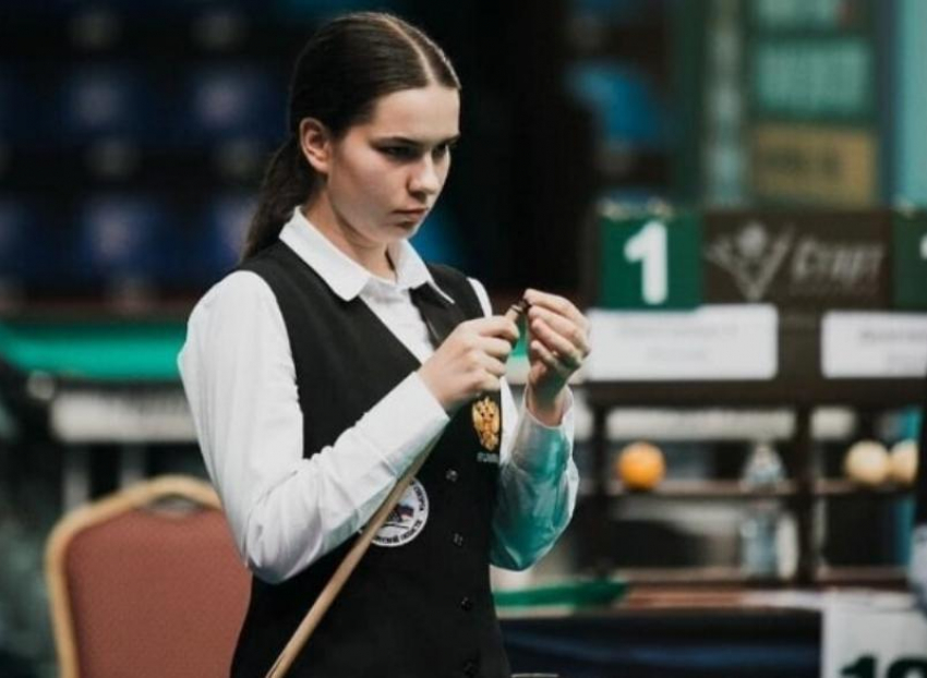 18-летняя Екатерина Брытченко из Волжского завоевала бронзу на чемпионате мира по бильярду