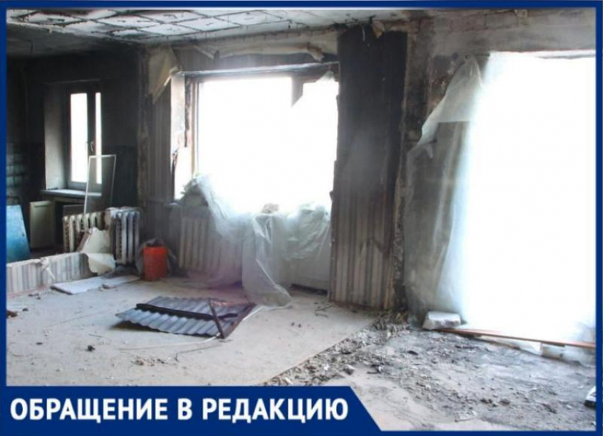 Жители многоэтажки в Волжском замерзают после взрыва в одной из квартир