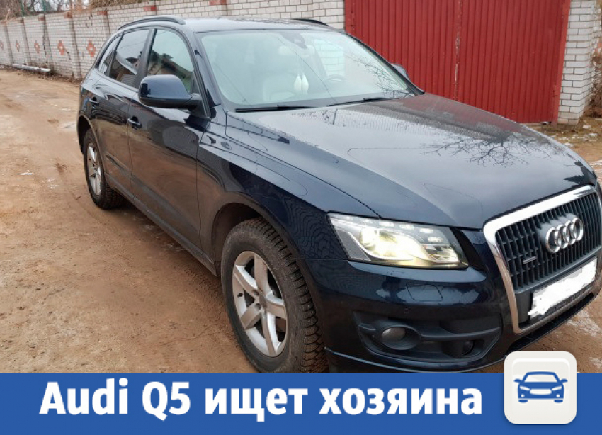 Шикарное авто Audi Q5 продолжило поиски нового владельца в Волжском