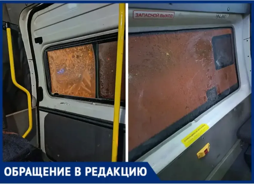 Как в ледяном катафалке: в Волжском жители бьют тревогу из-за холодных маршруток 
