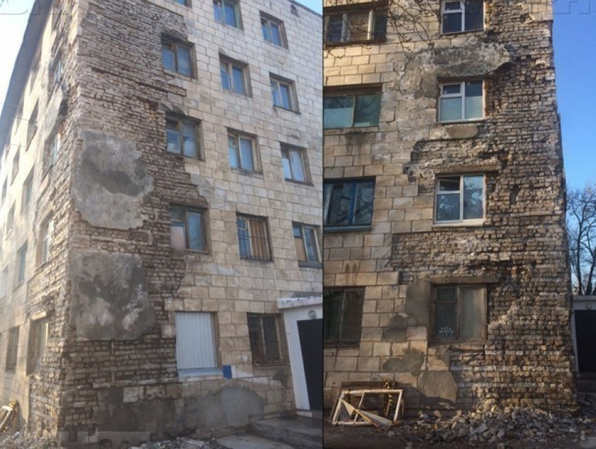 Аварийное общежитие на Пушкина в Волжском может рухнуть в любой момент, - эксперты