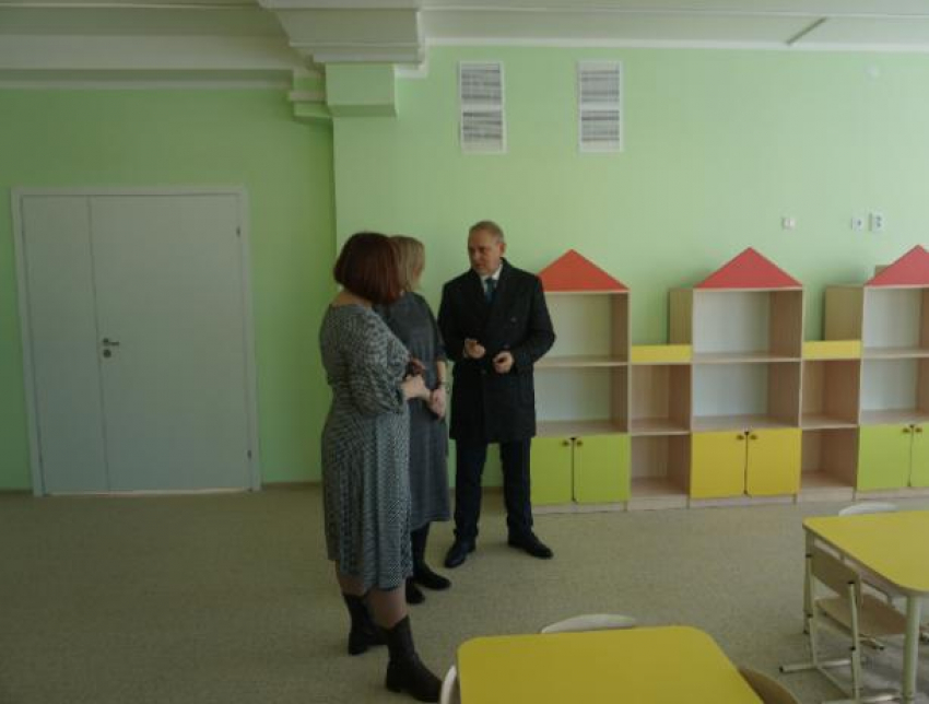 Мэр Волжского Игорь Воронин отметил уникальность новых детсадов