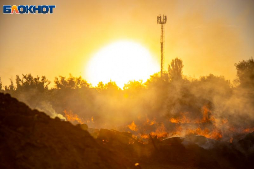 Выжигающее землю пекло надвигается на Волжский