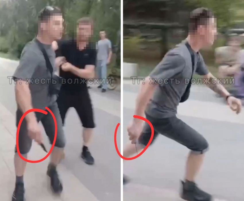 Волжане считают, что на нападавшего с ножом на подростков нужно возбудить уголовное дело