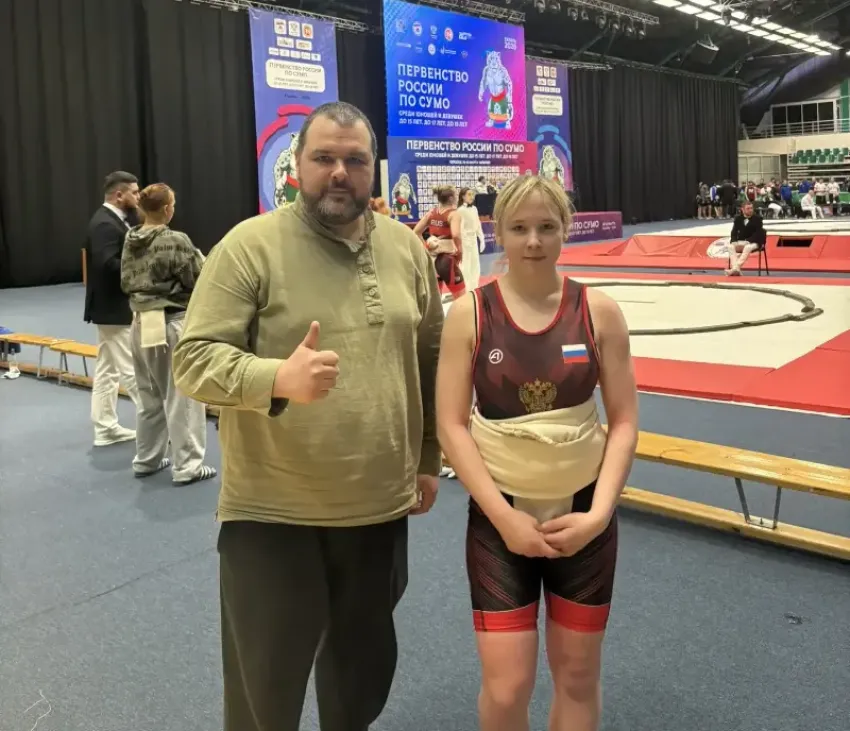 Юная волжанка заняла второе место на первенстве России по сумо