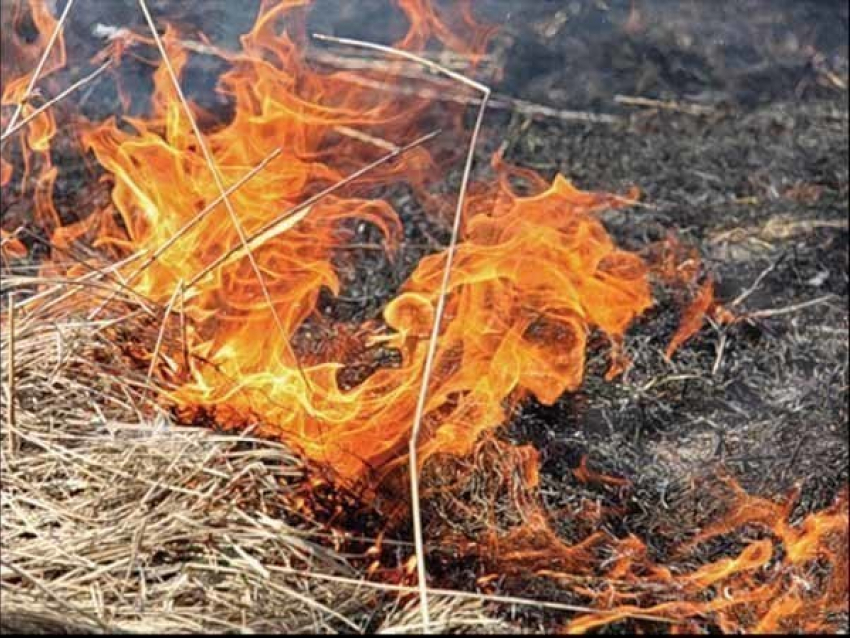 В Волжском произошел крупный пожар 