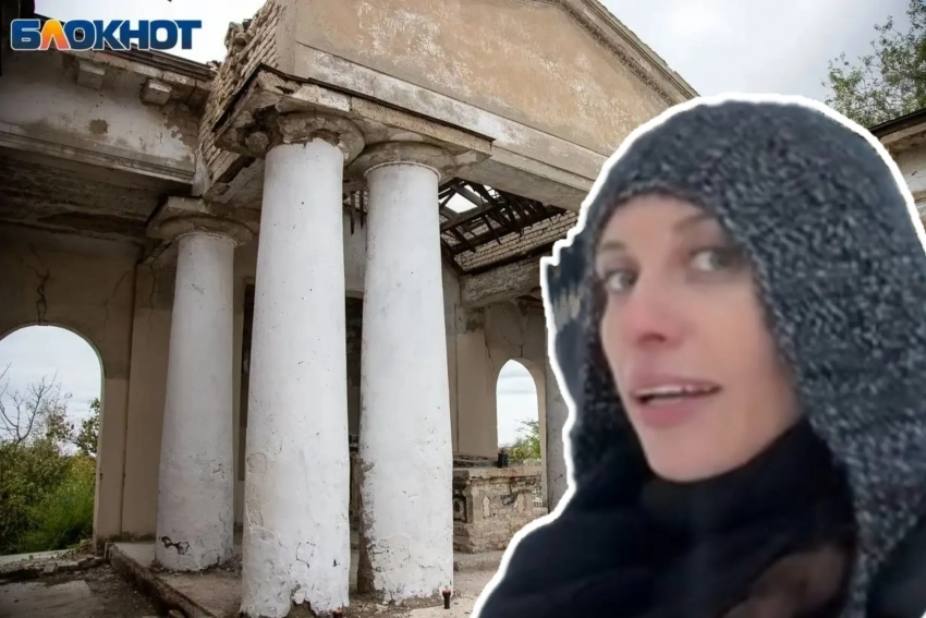 Звезда Stand‑up Виктория Складчикова посетила заброшенное кладбище с уникальным мортуарием в Волжском