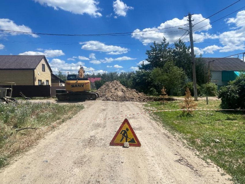Под Волжским строят 26,5 километров новых водопроводных сетей