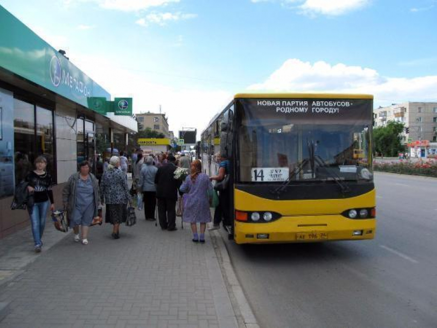 Волжские автобусы №14 будут ехать в гараж с пассажирами