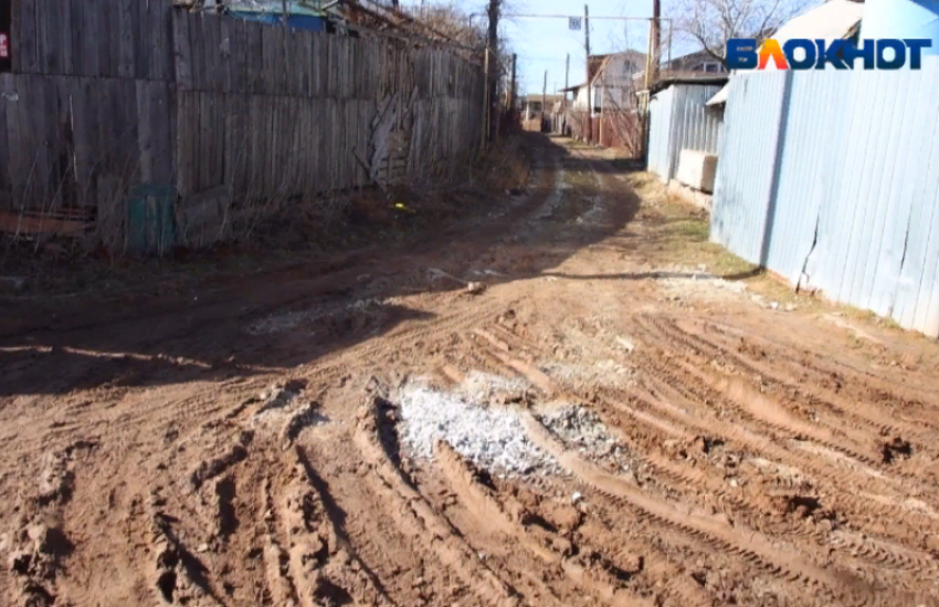 Волжане требуют привести дороги в СНТ в порядок