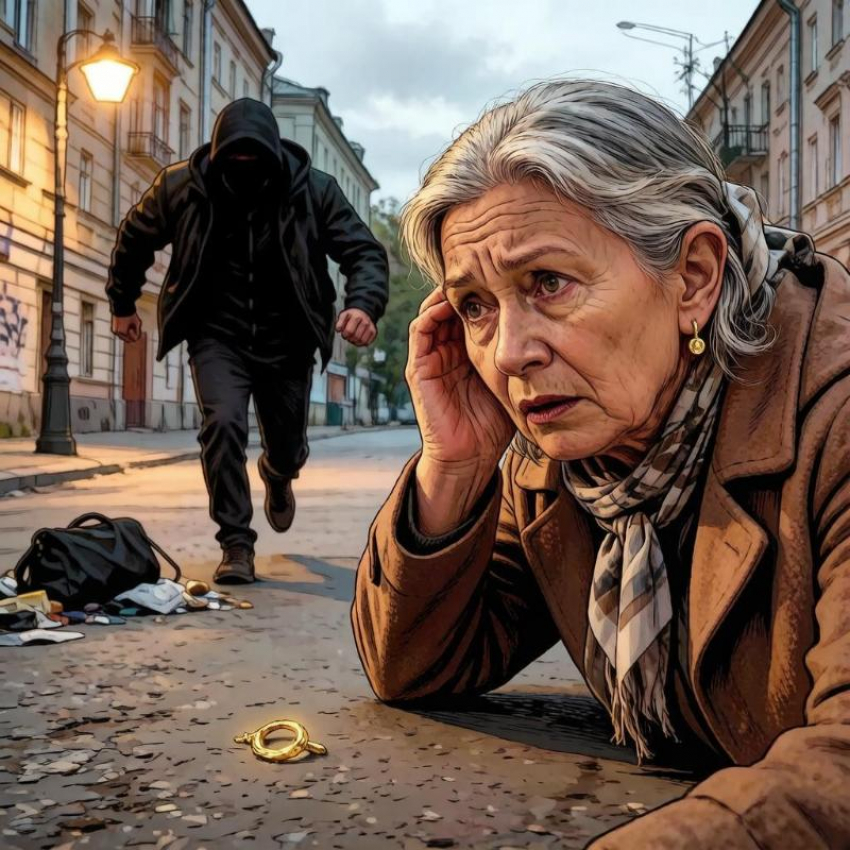 В Волжском пенсионерка дала отпор грабителю, но лишилась серьги