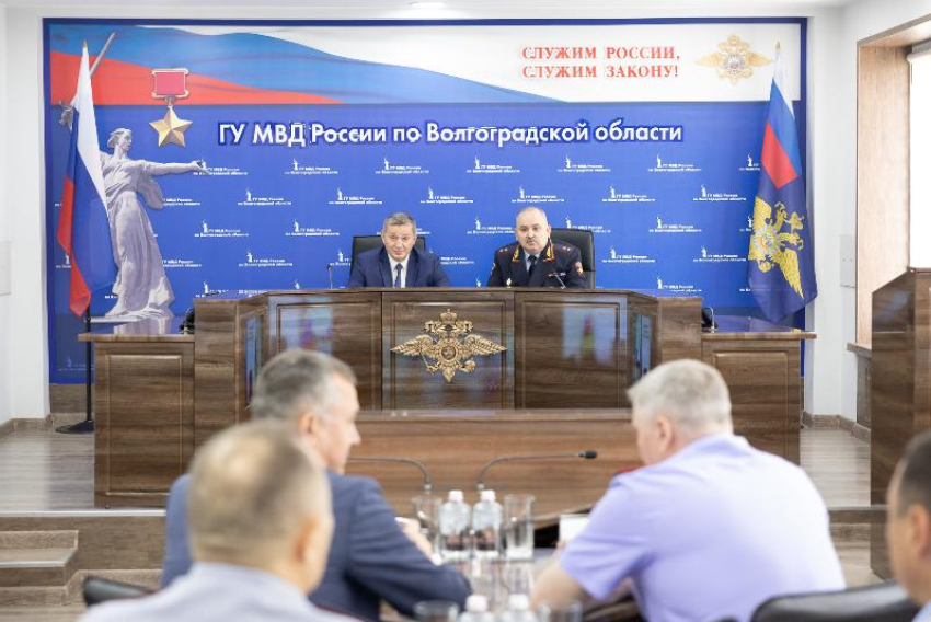 В Волгоградской области официально представили нового начальника регионального Главка МВД