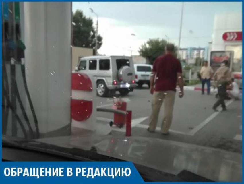 Кавказцы проломили голову водителю на АЗС «Лукойл", - волжанка