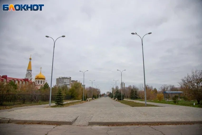 Волжский встречает воскресенье в пасмурных объятиях, но без дождя