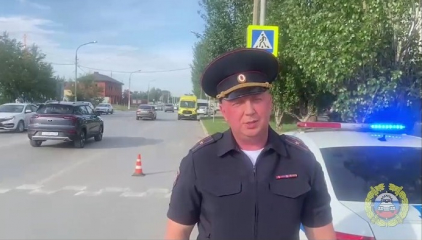 В Волжском насмерть сбили мужчину: видео