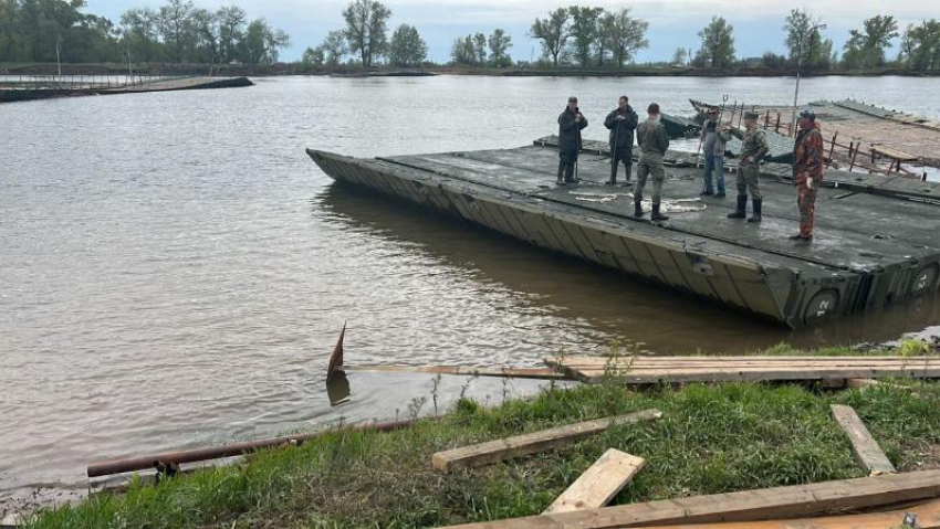 Под Волжским начнут восстанавливать затонувший мост к отрезанному от цивилизации поселку