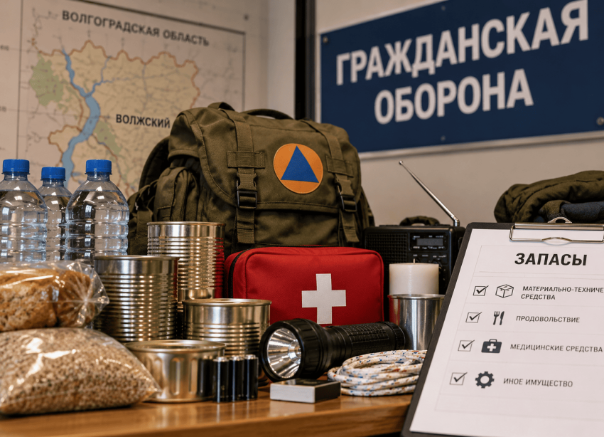 В Волгоградской области изменили правила создания запасов на случай мобилизации и военного положения
