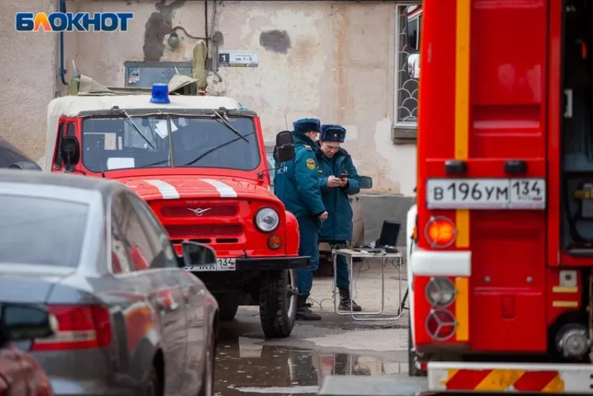 В Волжском ночью произошло возгорание в квартире пятиэтажки