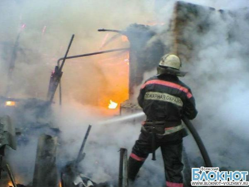 В Волгоградской области в огне погиб трехлетний мальчик