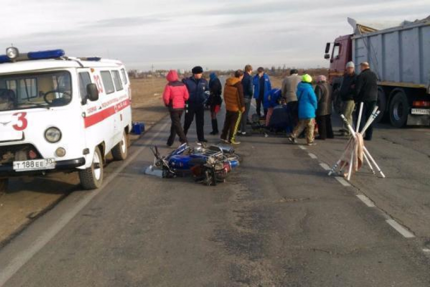 45-летний волжанин угробил в ДТП на Астраханской трассе водителя мопеда