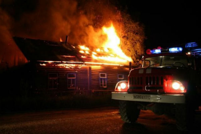 В Волгоградской области при пожаре погиб мужчина 
